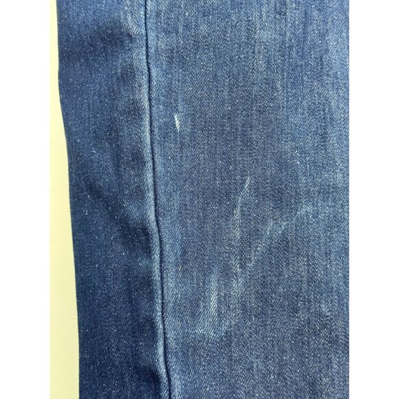 Vintage 1980s Winter Levi’s Jeans, Dark Denim with Red Flannel Lining, 27"x32" - Picture 13 of 16